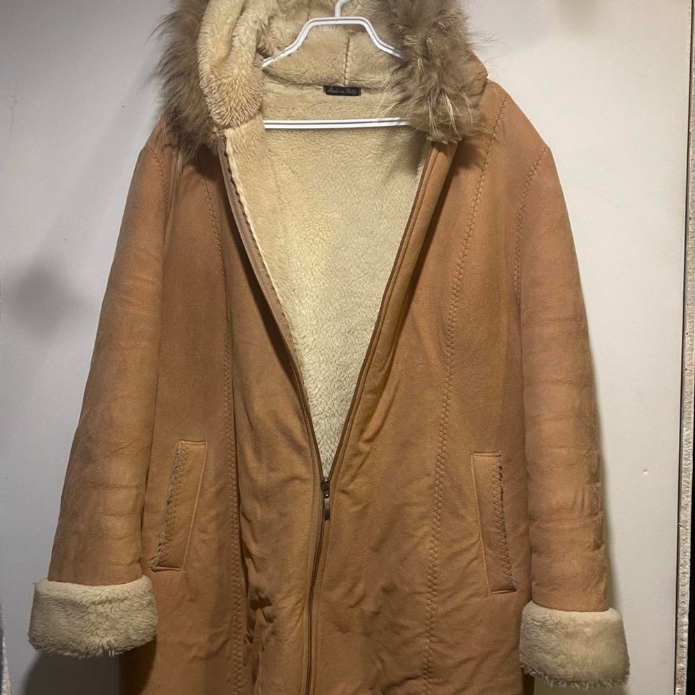 Cozy Cream Faux Fur Winter Coat
